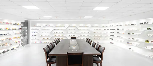Zapatos para niños HaijinMao 2023 La conferencia de lanzamiento de nuevos productos de otoño regional de Zhejiang fue un completo éxito