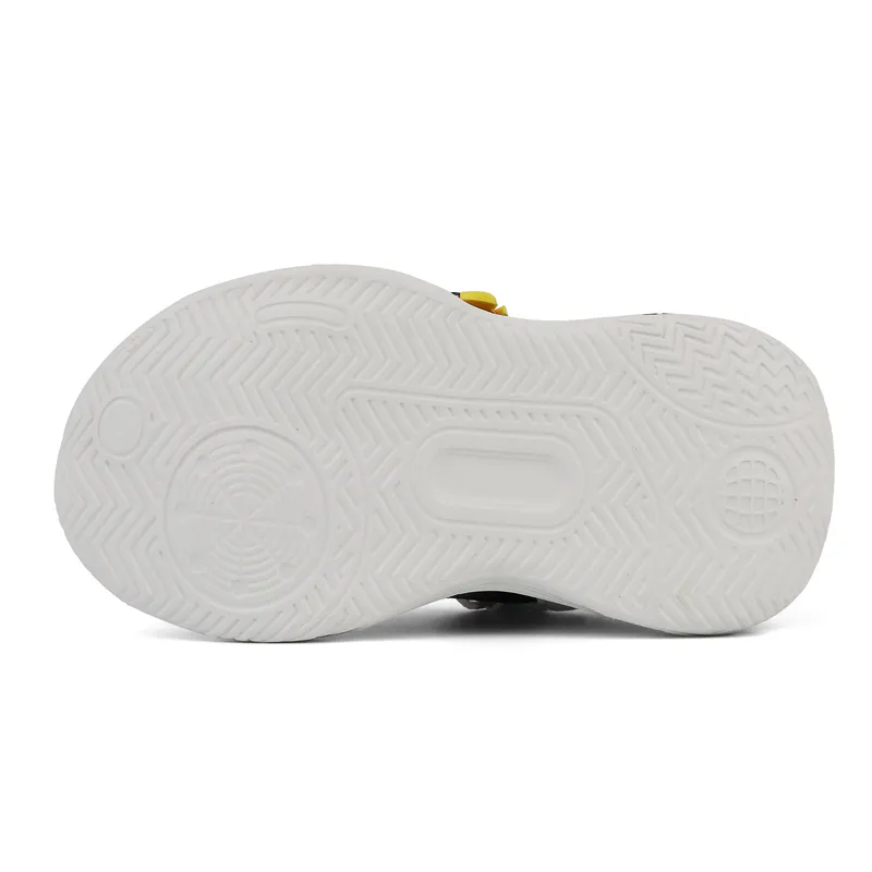 Zapatos deportivos transpirables de malla con luces para niños de primavera y otoño