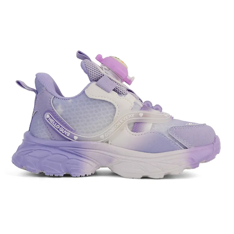 Zapatos deportivos informales para niños con hebilla giratoria de dibujos animados para niña nueva de otoño