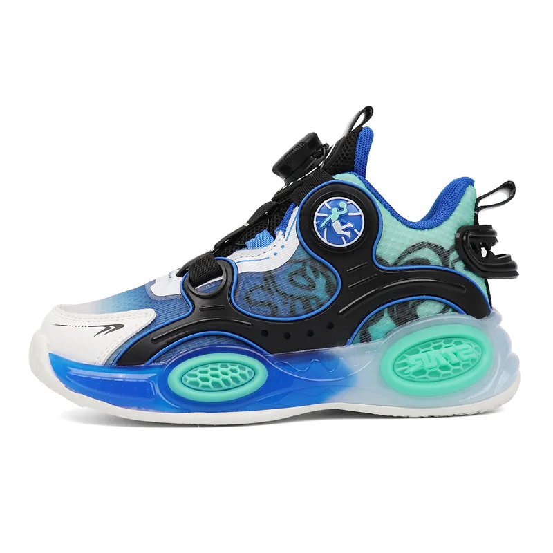 Zapatillas deportivas de baloncesto transpirables y acolchadas para todos los partidos para niños