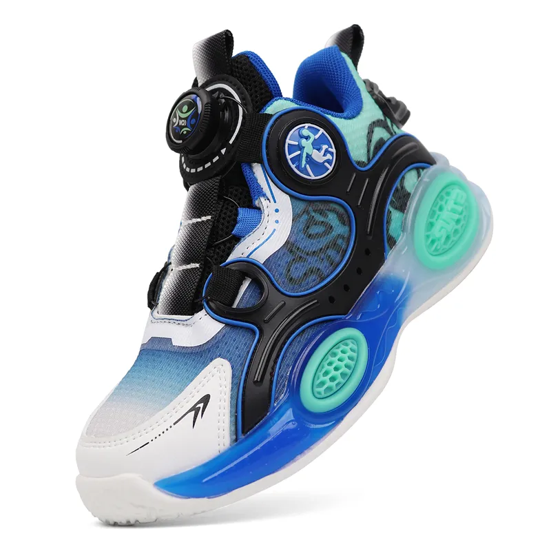 Zapatillas deportivas de baloncesto transpirables y acolchadas para todos los partidos para niños