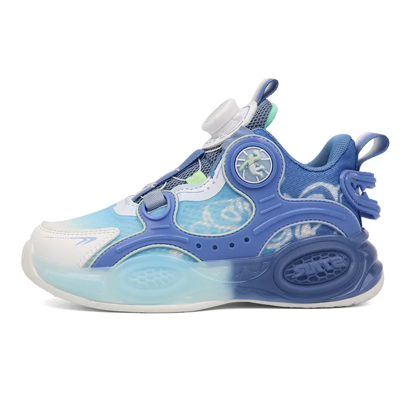 Zapatillas deportivas de baloncesto transpirables y acolchadas para todos los partidos para niños