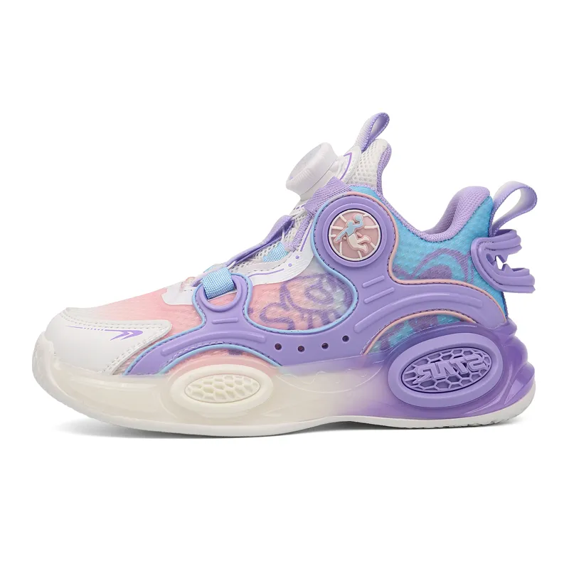 Zapatillas deportivas de baloncesto transpirables y acolchadas para todos los partidos para niños