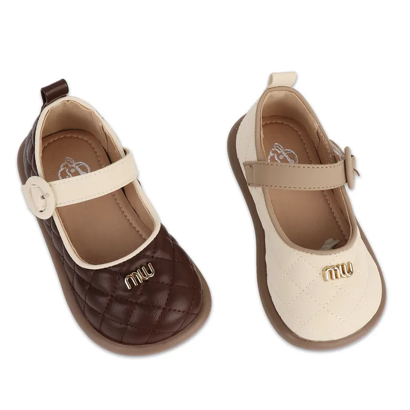 Zapatos para niños pequeños antideslizantes con suela blanda