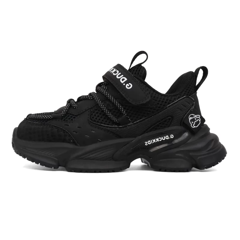 Venta al por mayor de zapatos transpirables informales para niños, zapatillas de deporte