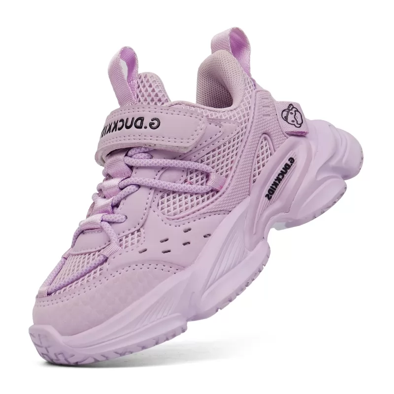 Venta al por mayor de zapatos transpirables informales para niños, zapatillas de deporte