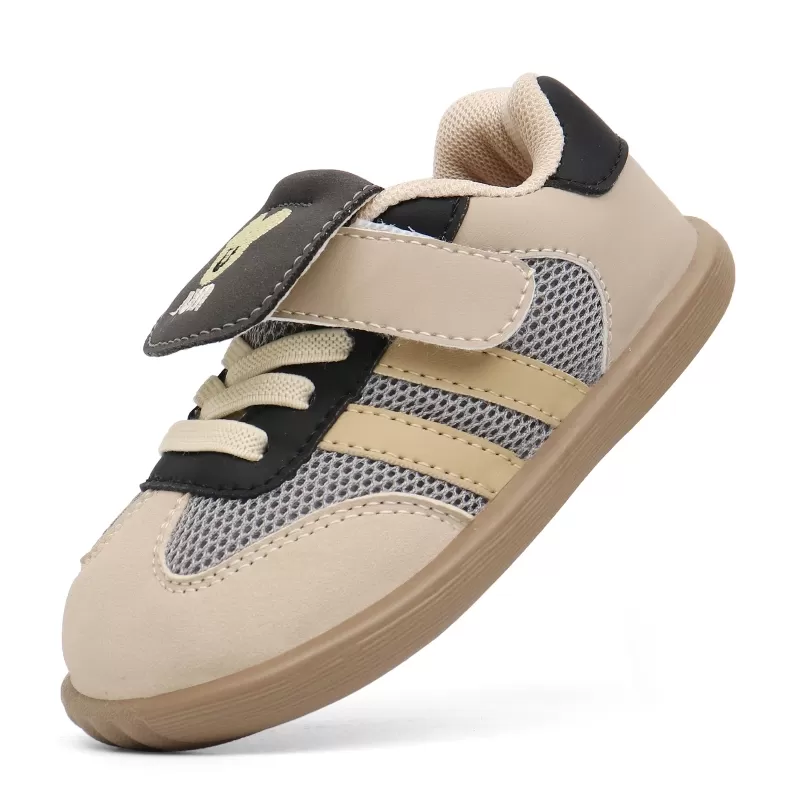 Zapatos de bebé transpirables informales para niños personalizados, zapatos de malla de moda para niños y niñas