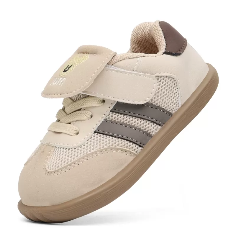 Zapatos de bebé transpirables informales para niños personalizados, zapatos de malla de moda para niños y niñas