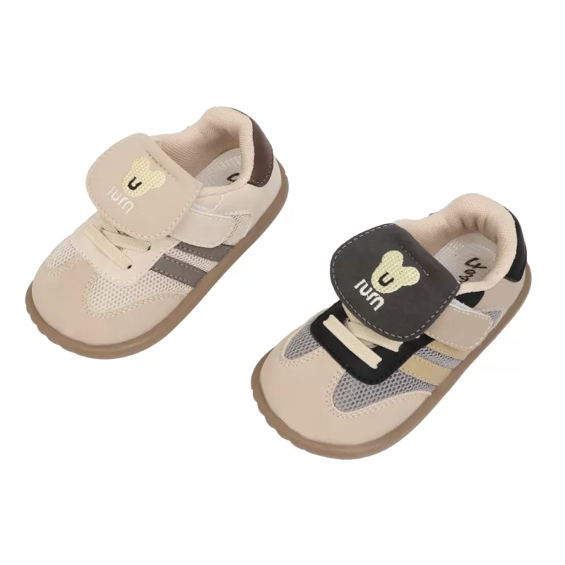 Zapatos de bebé transpirables informales para niños personalizados, zapatos de malla de moda para niños y niñas