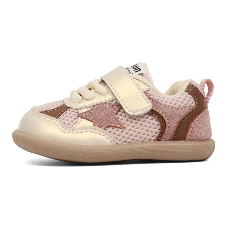 Zapatillas deportivas informales de malla transpirable para niños, zapatos de bebé