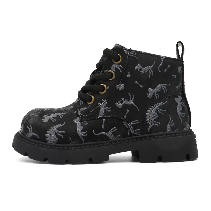 Nuevas botas de nieve para niños antideslizantes, duraderas y con estampado informal para niños