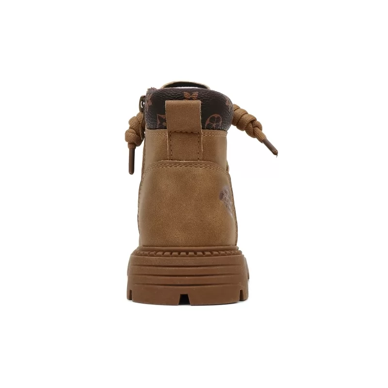 Nuevas botas de nieve antideslizantes duraderas con estampado informal para niños y niñas