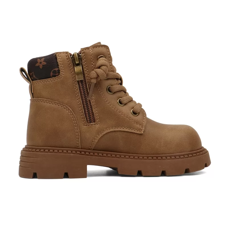 Nuevas botas de nieve antideslizantes duraderas con estampado informal para niños y niñas