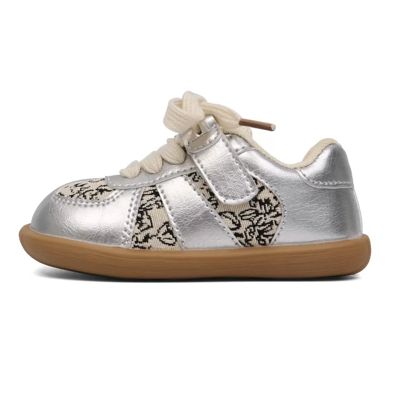 Zapatillas de deporte transpirables a la moda para bebés y niños, zapatos informales ligeros para niños