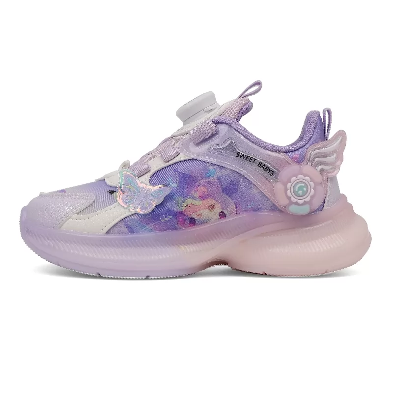 Zapatos lindos de dibujos animados casuales para niños, zapatillas de deporte transpirables de moda, zapatos deportivos ligeros para niños