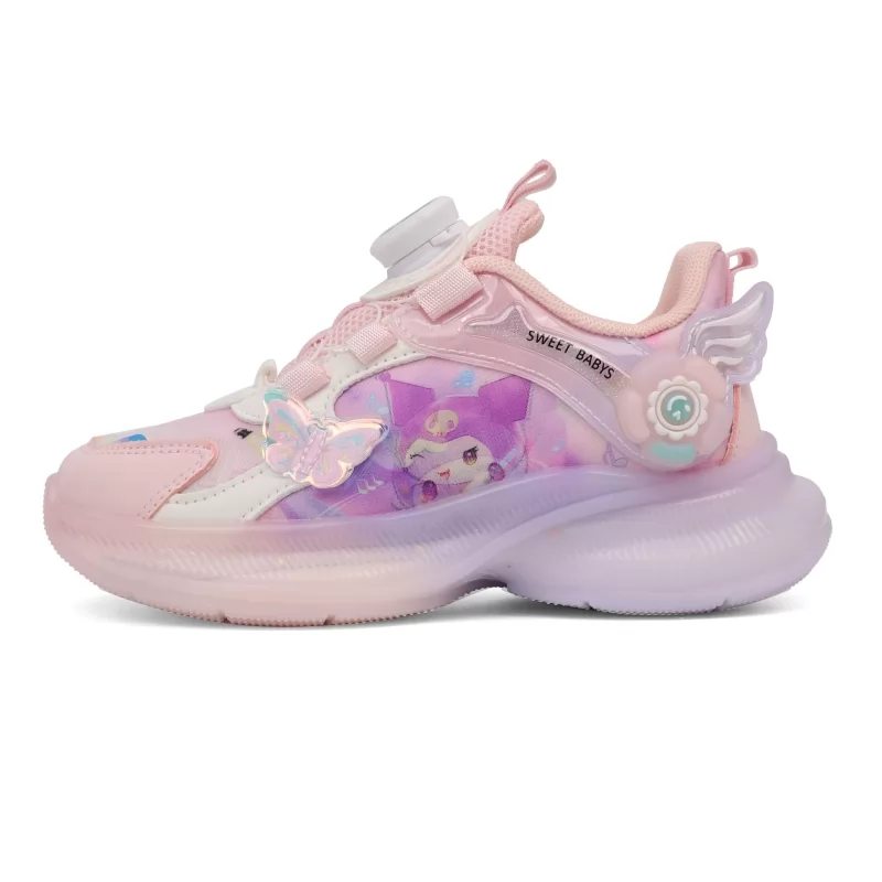 Zapatos lindos de dibujos animados casuales para niños, zapatillas de deporte transpirables de moda, zapatos deportivos ligeros para niños