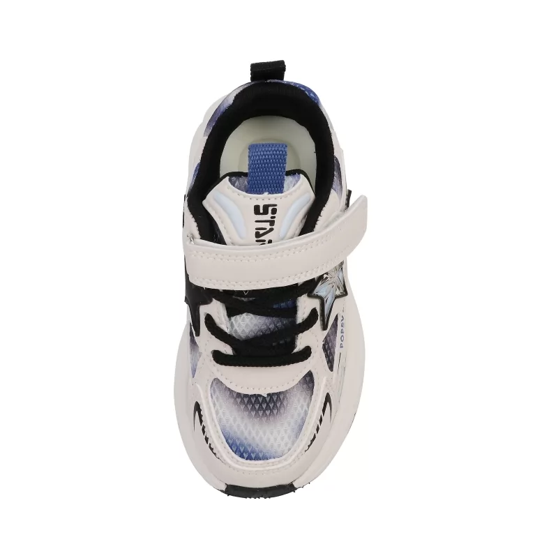 Zapatillas de deporte transpirables informales de moda, zapatos deportivos informales antideslizantes ligeros para niños