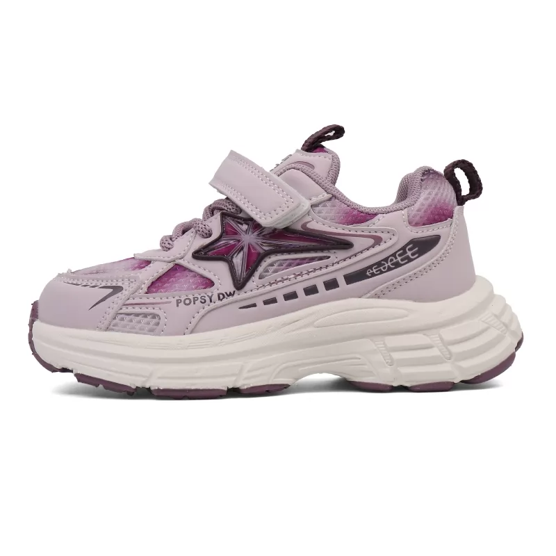 Zapatillas de deporte transpirables informales de moda, zapatos deportivos informales antideslizantes ligeros para niños
