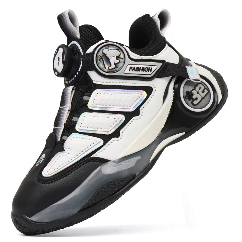 Calzado deportivo para niños al por mayor, zapatos de estilo baloncesto de moda, zapatillas deportivas clásicas de estilo deportivo para exteriores