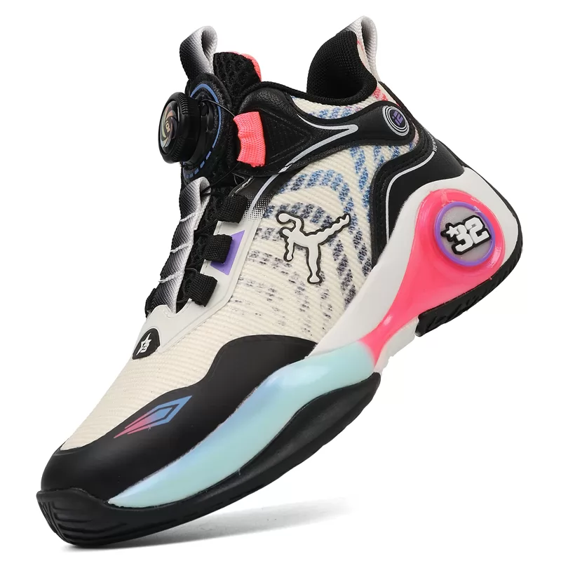 Zapatos deportivos para niños recién llegados, bonitos zapatos de estilo baloncesto para niños y niñas, zapatos deportivos antideslizantes para niños