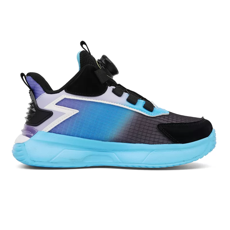 Zapatos deportivos para niños al por mayor de fábrica personalizados, zapatos de estilo baloncesto para niños y niñas, zapatillas de deporte