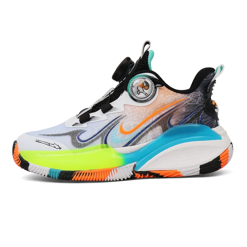 Zapatos deportivos para niños al por mayor Zapatos de estilo baloncesto para niños y niñas Zapatos para correr casuales