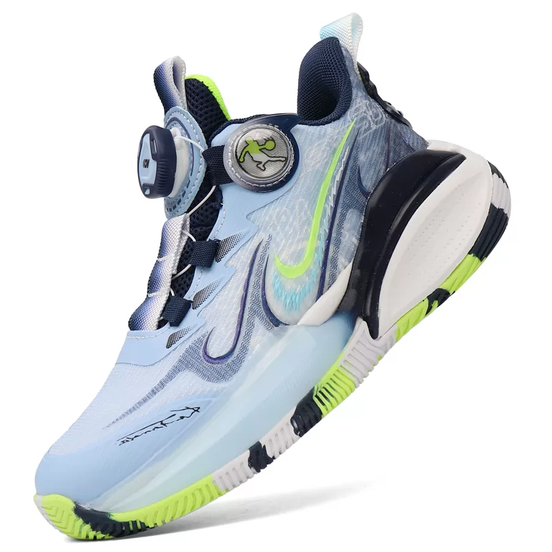Zapatos deportivos para niños al por mayor Zapatos de estilo baloncesto para niños y niñas Zapatos para correr casuales