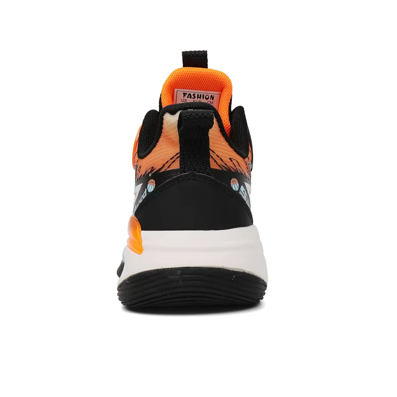 Zapatos deportivos para niños al por mayor de alta calidad, zapatos estilo baloncesto para niños y niñas, zapatos deportivos antideslizantes