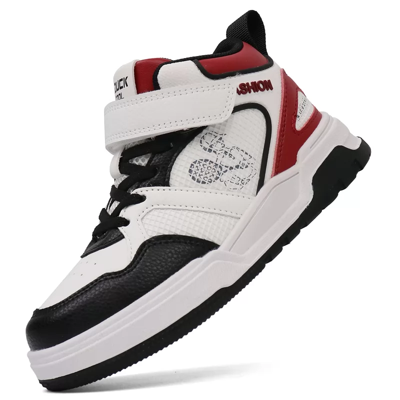 2024 Zapatillas de deporte casuales de alta calidad, zapatos de estilo baloncesto para niños y niñas, zapatos de baloncesto deportivos escolares