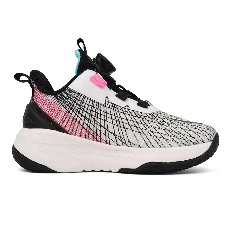 Fábrica al por mayor de zapatos de estilo baloncesto para niños y niñas, zapatillas de deporte, zapatos deportivos para niños