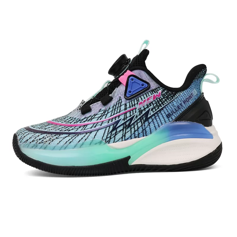 Fábrica al por mayor de zapatos de estilo baloncesto para niños y niñas, zapatillas de deporte, zapatos deportivos para niños
