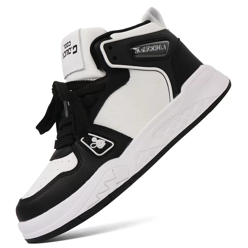Zapatos deportivos personalizados para niños, venta al por mayor, zapatos de estilo baloncesto para niños y niñas, zapatillas de deporte transpirables para niños al aire libre