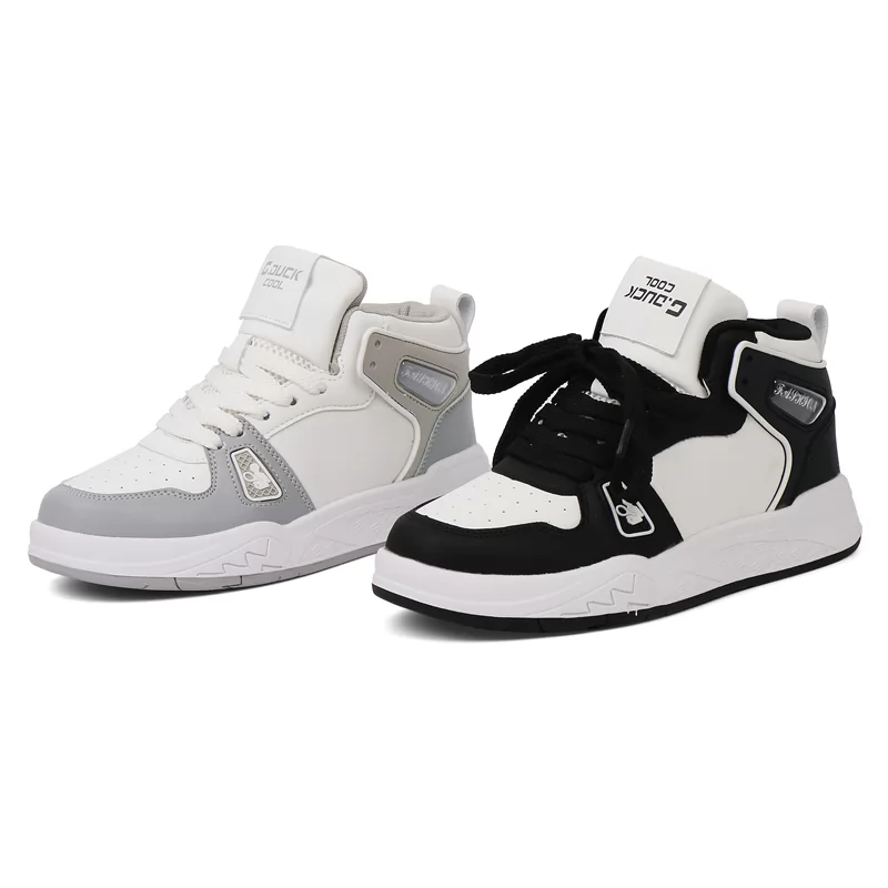 Zapatos deportivos personalizados para niños, venta al por mayor, zapatos de estilo baloncesto para niños y niñas, zapatillas de deporte transpirables para niños al aire libre