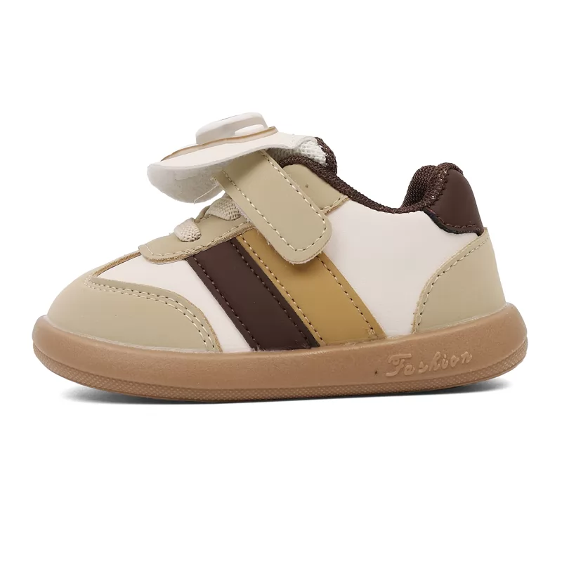 Zapatos transpirables de estilo para caminar para niños, moda para chicas, zapatos de diseñador para niños, zapatos casuales para bebés Prewalker de marca al por mayor