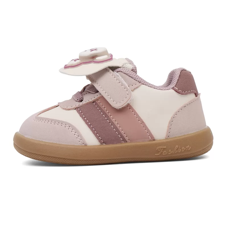 Zapatos transpirables de estilo para caminar para niños, moda para chicas, zapatos de diseñador para niños, zapatos casuales para bebés Prewalker de marca al por mayor