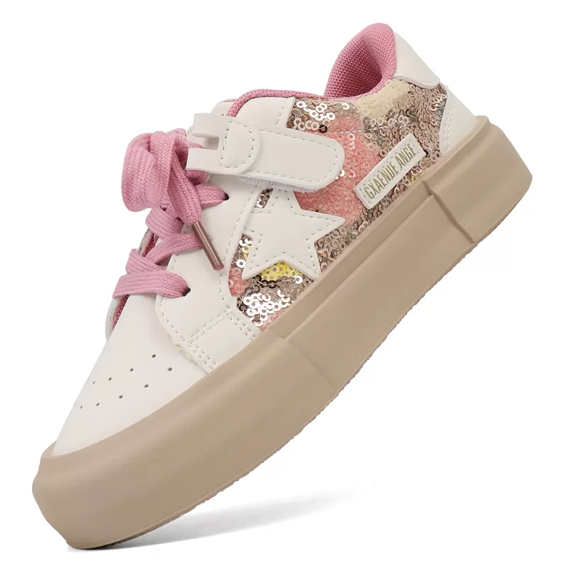 Venta al por mayor de zapatos bonitos y transpirables para niños, zapatillas de deporte para caminar al aire libre para niños y niñas, zapatos informales antideslizantes para niños