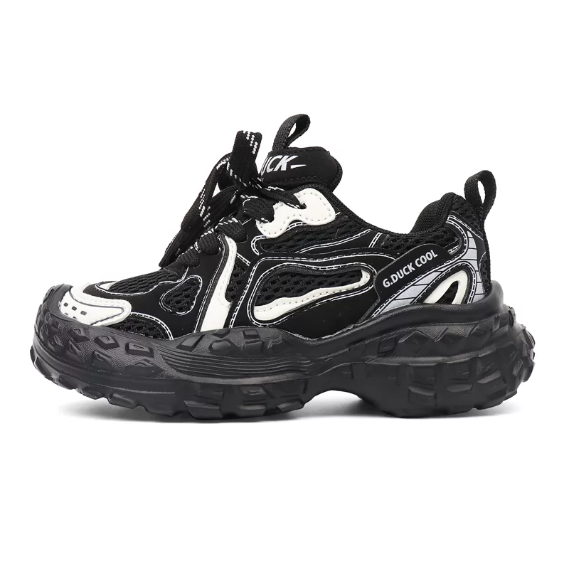 Zapatos deportivos para niños al por mayor, zapatillas para caminar al aire libre para niños y niñas, zapatos deportivos Retro antideslizantes para niños