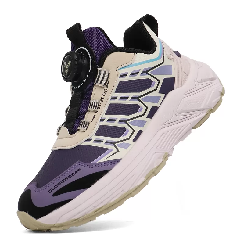 Venta al por mayor de fábrica de zapatos de senderismo para niños, zapatos deportivos de moda para niños y niñas, zapatos duraderos antideslizantes para niños