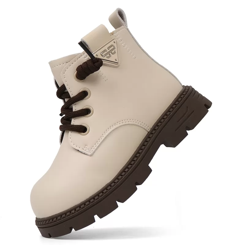 Zapatos informales de diseñador personalizados para niños, antideslizantes, botas elegantes para bebés y niñas, botas informales transpirables para exteriores