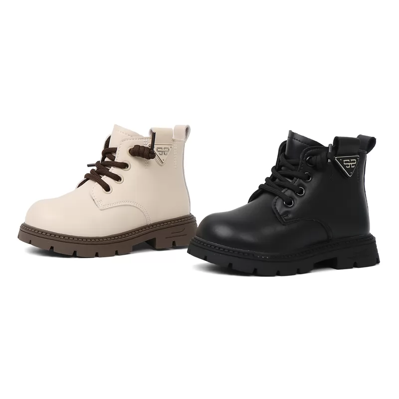 Zapatos informales de diseñador personalizados para niños, antideslizantes, botas elegantes para bebés y niñas, botas informales transpirables para exteriores