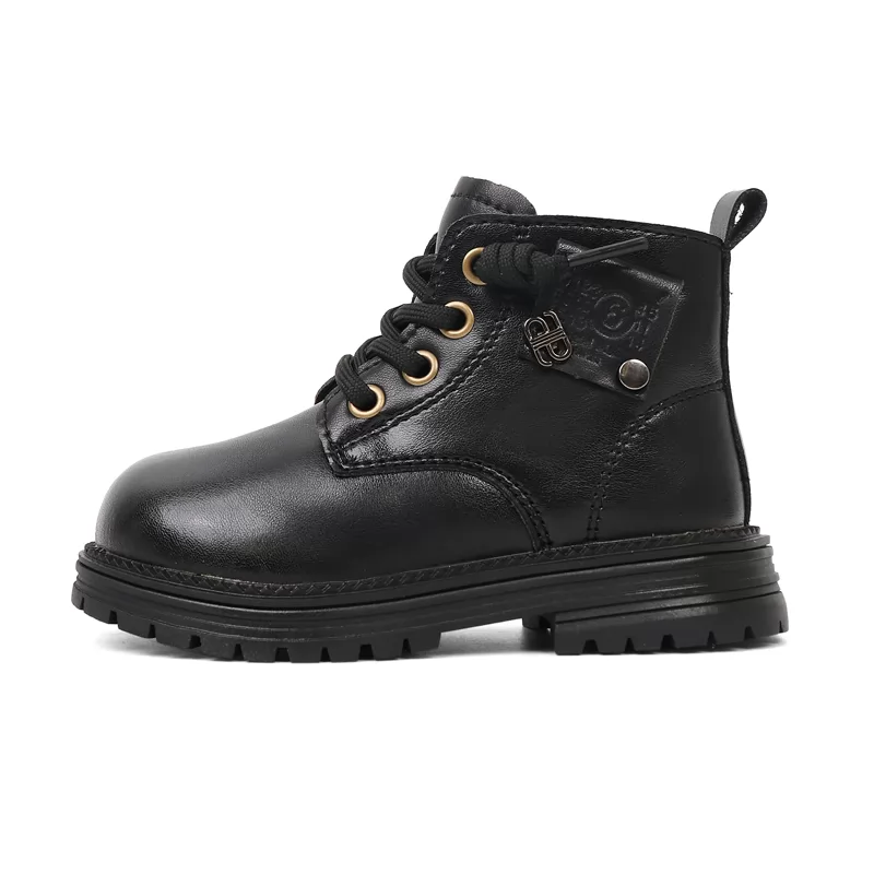 Zapatos casuales personalizados para niños, botas antideslizantes para bebés y niñas, botas elegantes, botas transpirables de diseñador para niños al aire libre