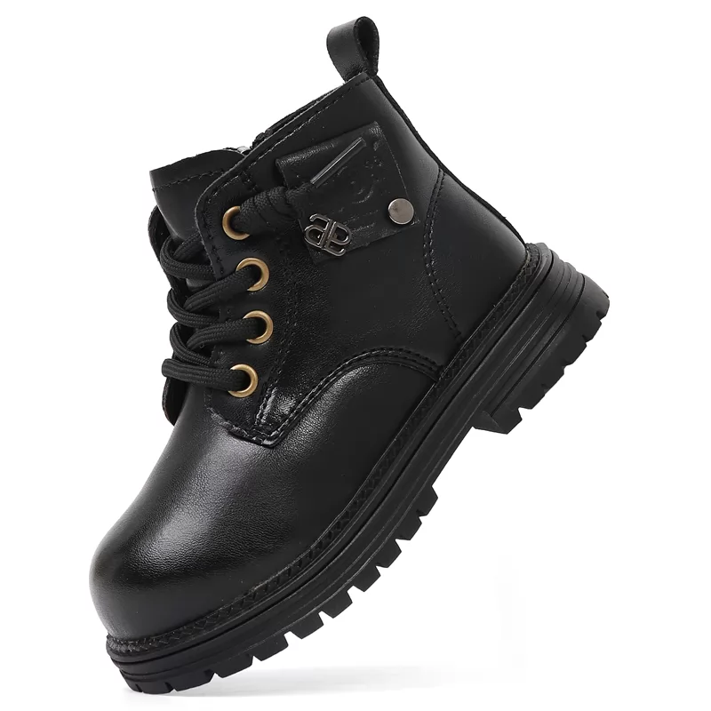 Zapatos casuales personalizados para niños, botas antideslizantes para bebés y niñas, botas elegantes, botas transpirables de diseñador para niños al aire libre