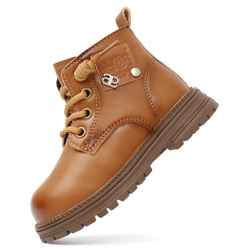 Zapatos casuales personalizados para niños, botas antideslizantes para bebés y niñas, botas elegantes, botas transpirables de diseñador para niños al aire libre