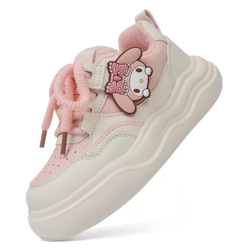 Zapatos casuales personalizados para niños, zapatillas de deporte con dibujos animados bonitos para bebés y niñas, zapatos casuales suaves antideslizantes para exteriores para niños