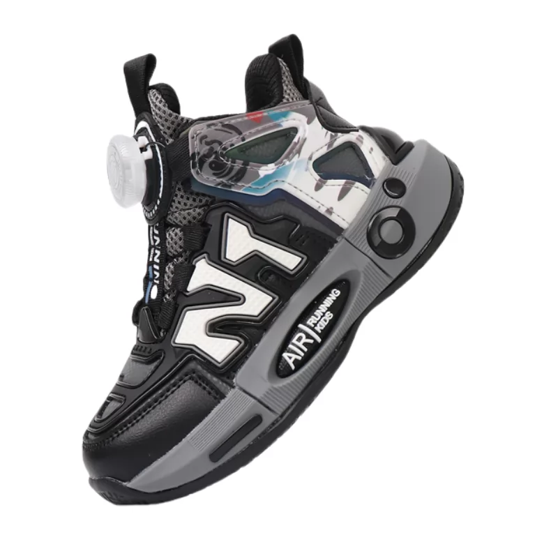 Zapatos casuales para niños al por mayor, zapatos casuales de moda personalizados para niños, zapatillas para caminar para niños, zapatos casuales antideslizantes duraderos para niños