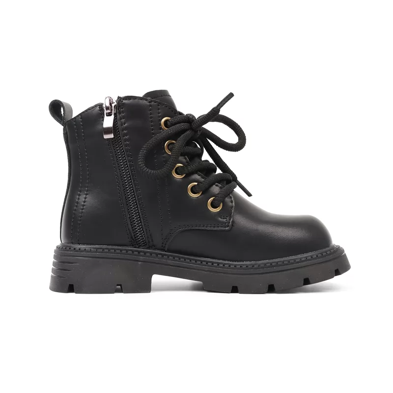 Nuevos zapatos casuales personalizados para niños, botas antideslizantes de cuero para bebés y niños, botas elegantes, botas casuales transpirables para exteriores