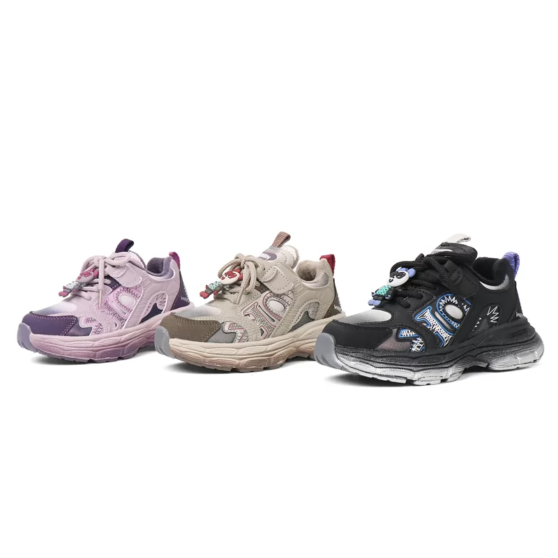 Zapatillas deportivas personalizadas para niños, venta al por mayor, zapatos deportivos de moda para niños, zapatos deportivos antideslizantes duraderos para niños y niñas