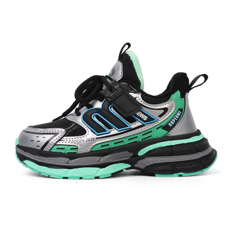 Zapatillas deportivas para niños nuevas de fábrica, moda al por mayor, zapatos deportivos para niños y niñas, calzado deportivo antideslizante para exteriores