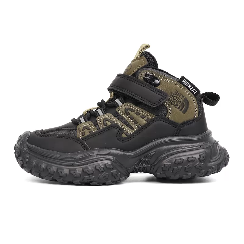 Venta al por mayor de zapatos deportivos para niños y niñas, zapatillas de deporte antideslizantes transpirables a la moda, zapatos de senderismo para niños