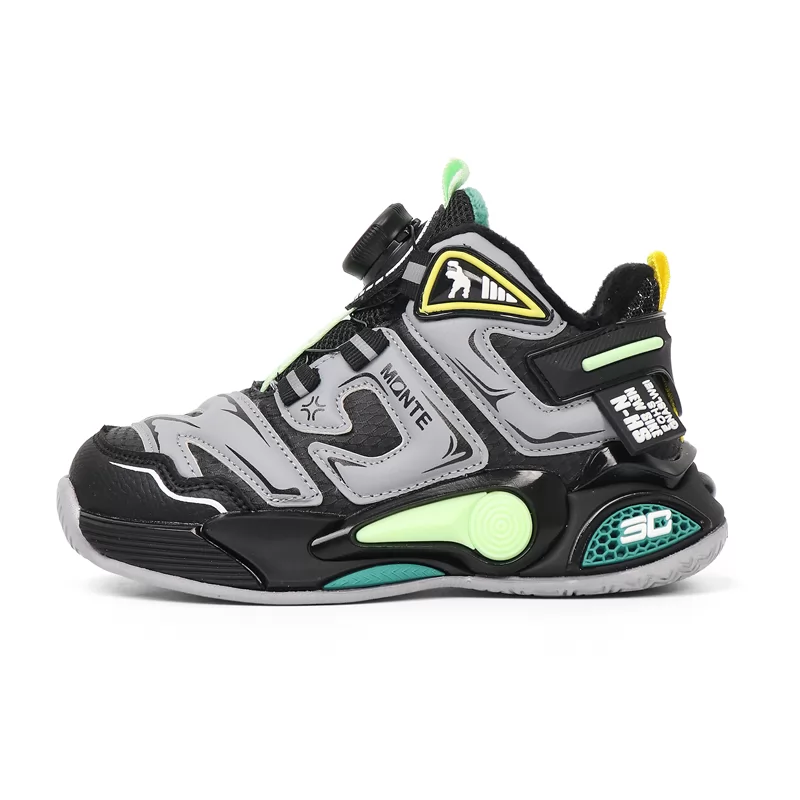 Zapatos deportivos personalizados para baloncesto para niños, zapatillas deportivas cómodas para niños, zapatos de adiestramiento al aire libre para niñas y niños